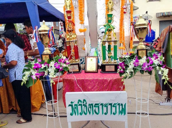 Chak pra Festiwal chaiya, surat thani, Tajlandia — Zdjęcie stockowe