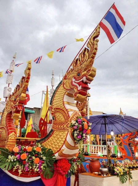 Chak Pra Festival, Chaiya, Surat Thani, Tailândia — Fotografia de Stock