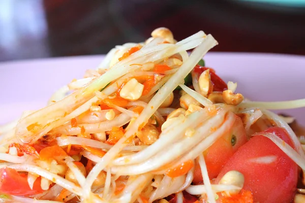 Papaya Salad — Stock Photo, Image