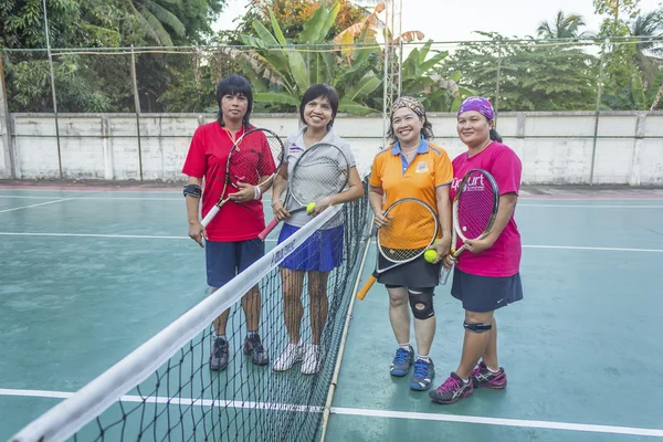 Group of tennis players — Stock Photo, Image