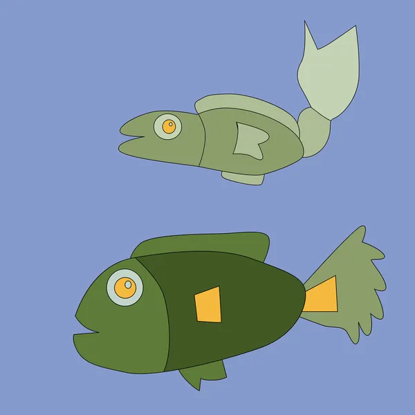 Pesce — Vettoriale Stock