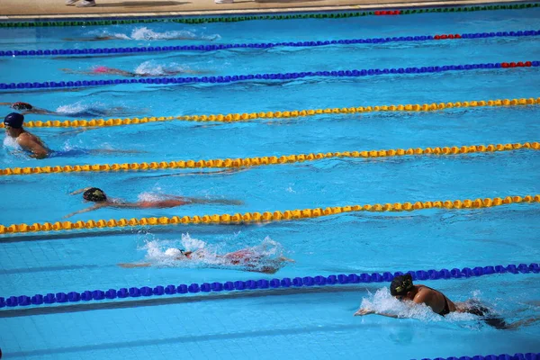 Thailand National Youth Swimming Competition 2022 — 스톡 사진