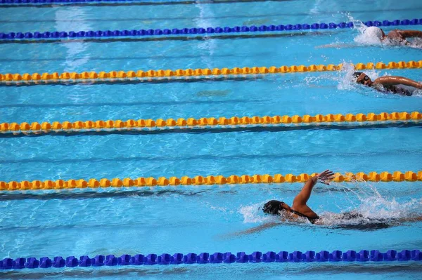 Ταϊλάνδη Εθνικός Διαγωνισμός Κολύμβησης Νέων 2022 — Φωτογραφία Αρχείου