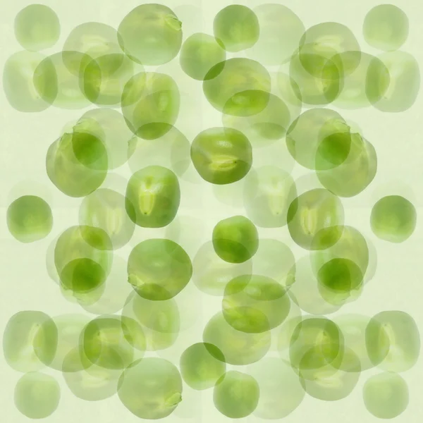 Background illustration of peas — Stock Photo, Image