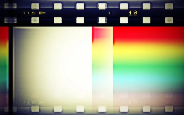 Blank film strip frame — Stock Photo, Image