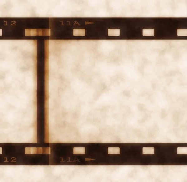 Blank film strip frame — Stock Photo, Image