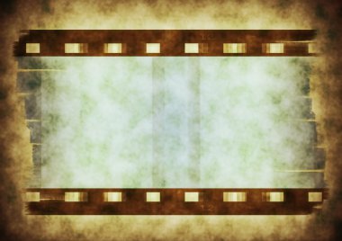 sert açık renk, eski film şeridi arka plan ve doku