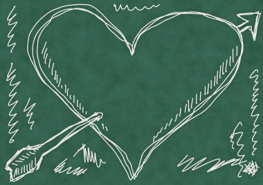okul doodle aşk arka plan ve doku