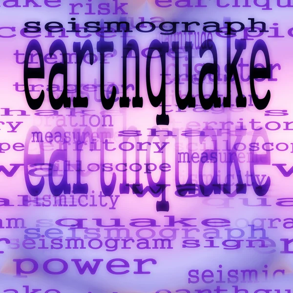 Koncepcja trzęsienie ziemi tło, tekstura — Zdjęcie stockowe