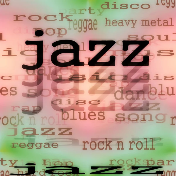 Concept music jazz background, texture — Stock Photo, Image