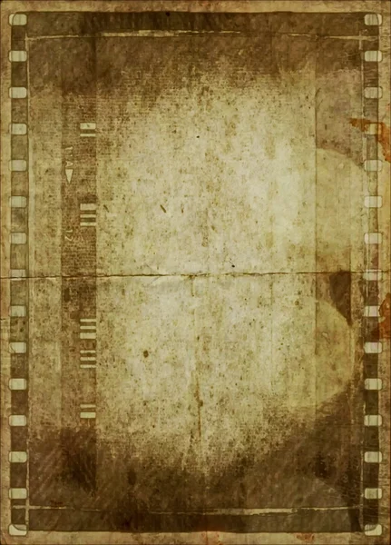古いグランジ フィルム ストリップのフレームの背景 — ストック写真