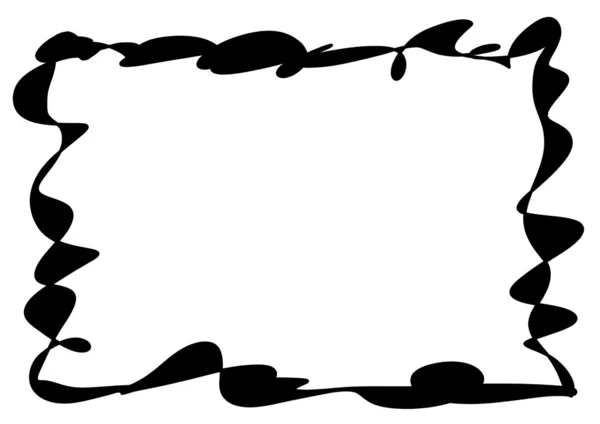 Hand drawn doodle frame — Stock Photo, Image