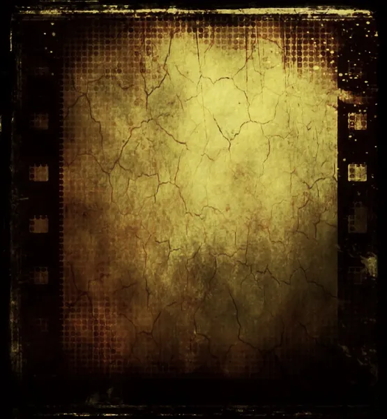 Old grunge film strip frame background — Stock Photo, Image