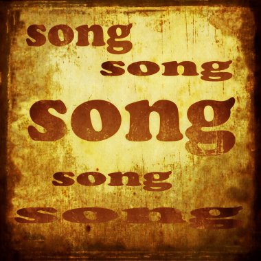 şarkı söz müzik arka plan