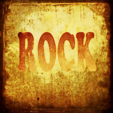 Rock söz müzik arka plan
