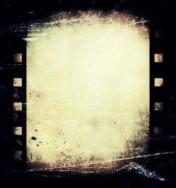 eski grunge film şeridi çerçeve arka plan