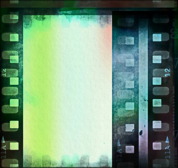 Film strip ram bakgrunden och konsistens — Stockfoto