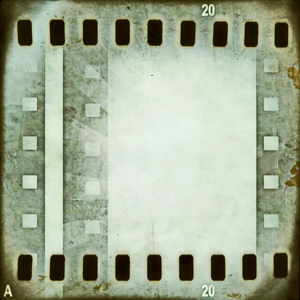 Gammal grunge film strip ram bakgrund — Stockfoto