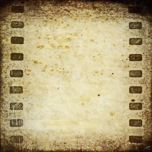 Old grunge film strip frame background — Stock Photo, Image