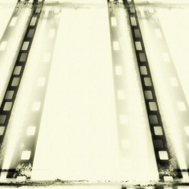 eski grunge film şeridi çerçeve arka plan