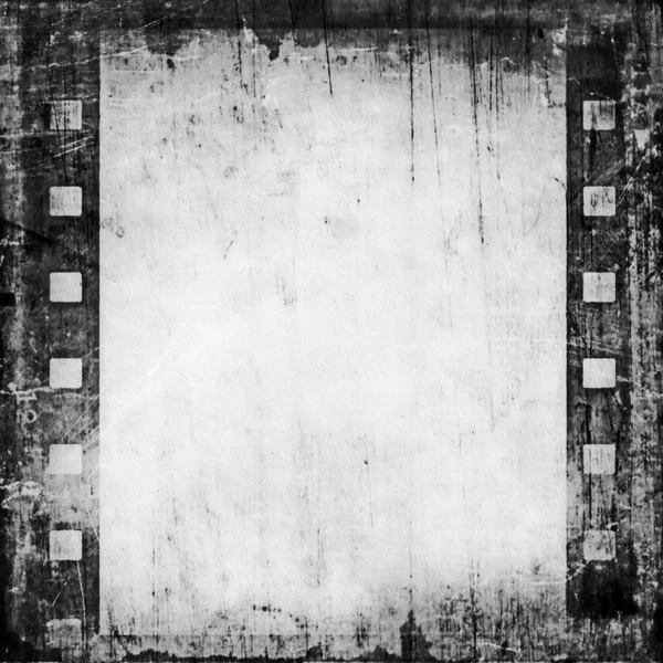 Old grunge film strip frame background — Stock Photo, Image