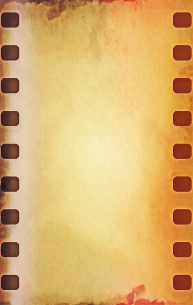 Old grunge film strip frame background — Stock Photo, Image