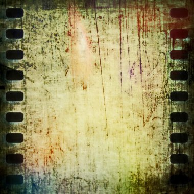 eski grunge film şeridi çerçeve arka plan