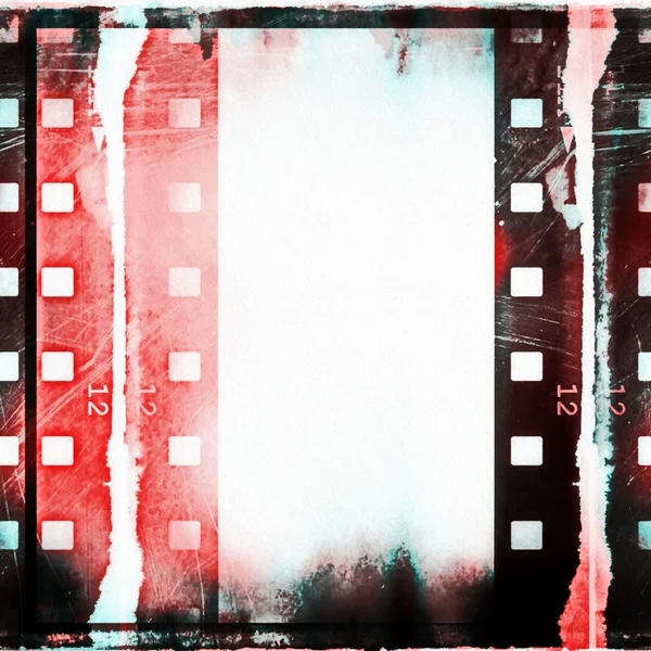 Old grunge film strip background — Stock Photo, Image