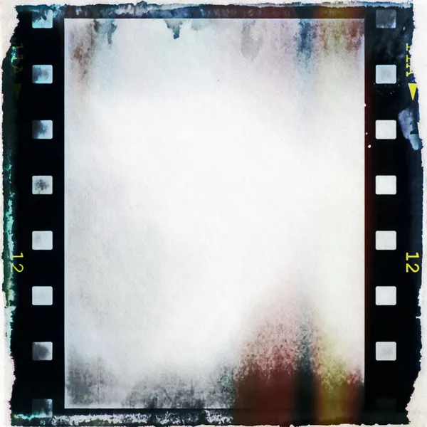Old grunge film strip background — Stock Photo, Image