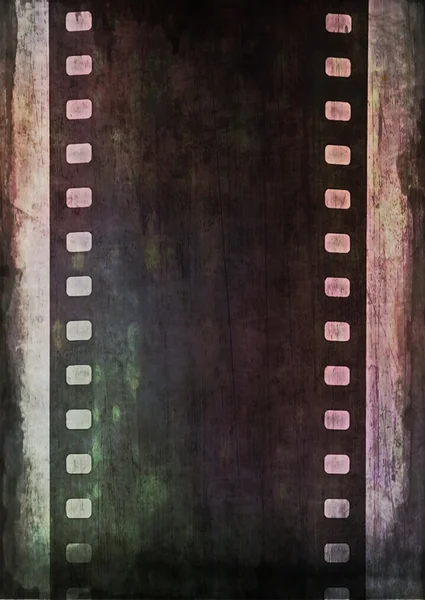 Old film roll background — Stock Photo, Image