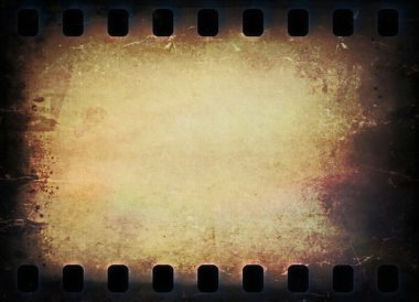 Grunge film şeridi arka plan