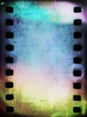 Grunge film şeridi arka plan
