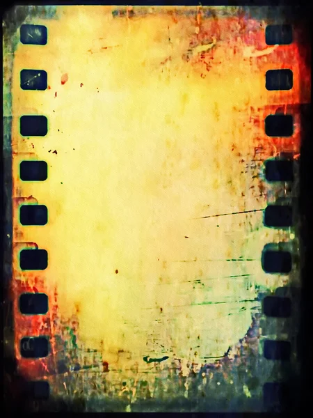 Grunge film strip background — Stock Photo, Image