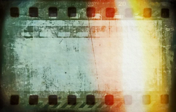 Oude grunge film strip achtergrond — Stockfoto