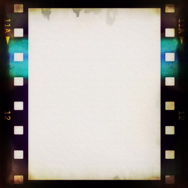 eski boş film şeridi çerçeve arka plan