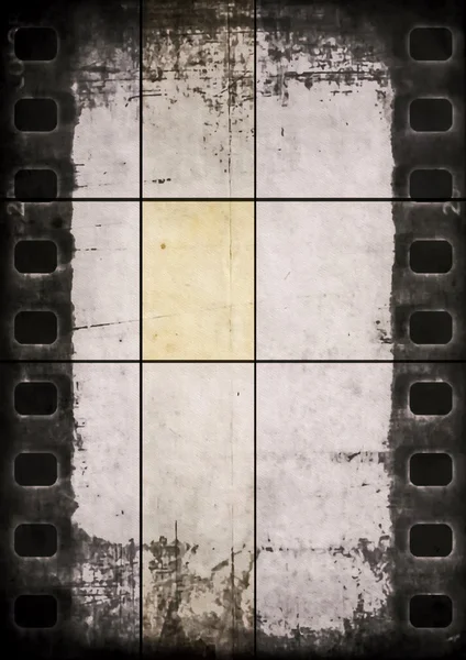 Velho filme em branco tira quadro fundo — Fotografia de Stock