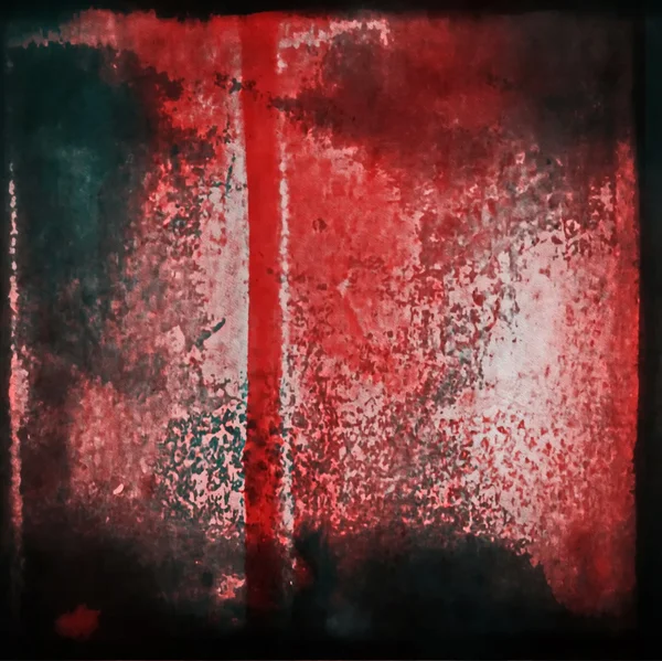 Abstract old red wall background, grunge texture — Stock Photo, Image