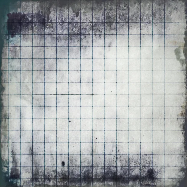 Blatt alter, verschmutzter Papierhintergrund, Grunge-Textur — Stockfoto