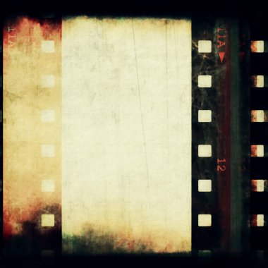 Grunge film şeridi arka plan