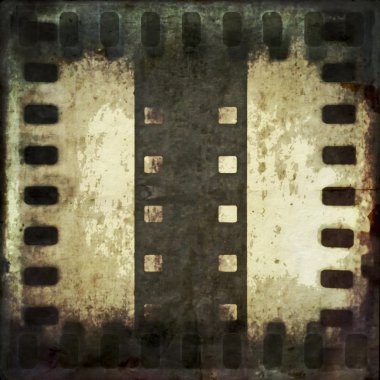Grunge film şeridi arka plan