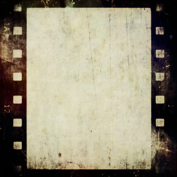 Grunge film strip achtergrond — Stockfoto