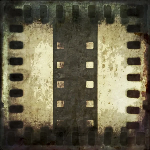 Grunge film strip background — Stock Photo, Image