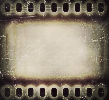 Grunge film şeridi arka plan