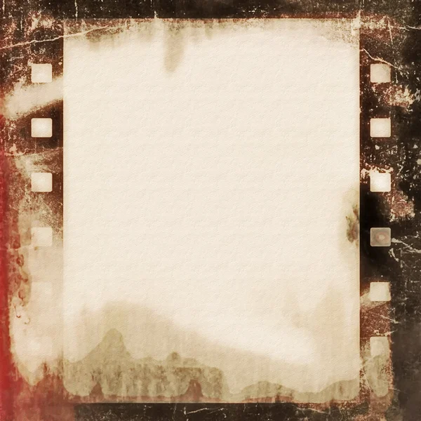 Old grunge film strip background — Stock Photo, Image