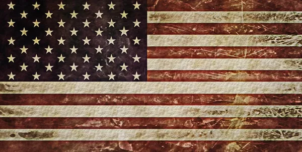 Grunge USA Flag — Stock Photo, Image