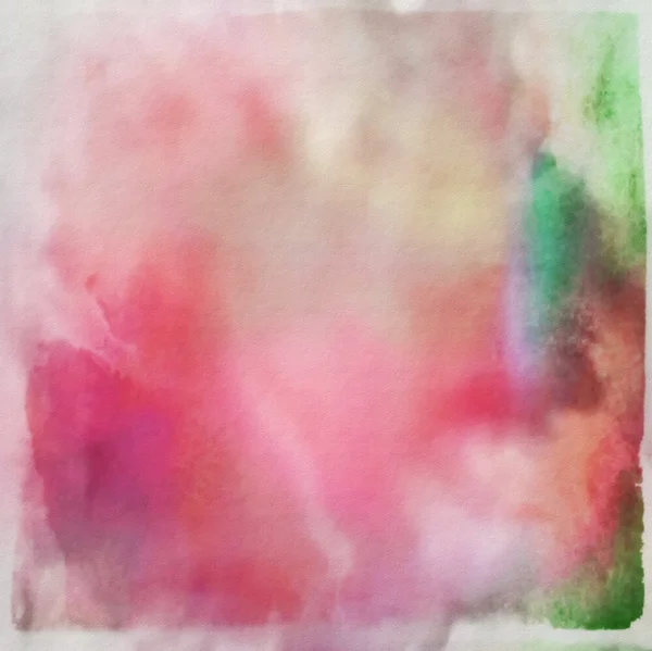 Fond d'aquarelle coloré abstrait, texture papier grunge — Photo