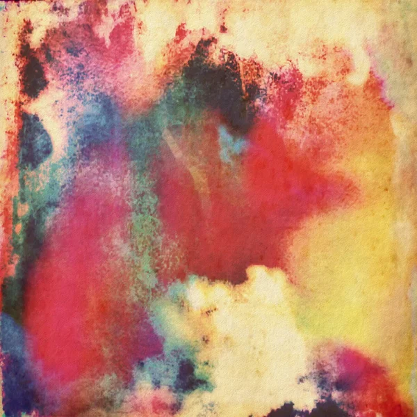 Astratto colorato acquerello grunge sfondo — Foto Stock