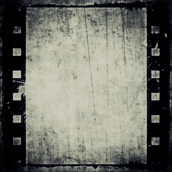 古いグランジフィルムストリップの背景 — ストック写真