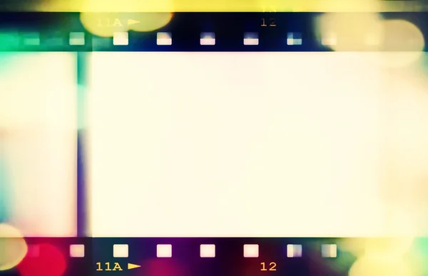 Färgfilm rulla bakgrund och textur — Stockfoto