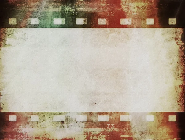 Old grunge film strip background — Stock Photo, Image